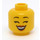 LEGO Yellow Female in Hospital Gown Minifigure Head (Recessed Solid Stud) (3626 / 68375)