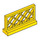 LEGO Giallo Recinzione 1 x 4 x 2 Lattice (3185)