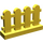 LEGO Yellow Fence 1 x 4 x 2 Picket (33303)