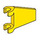 LEGO Gelb Flagge 2 x 2 Angled mit ausgestelltem Rand (80324)