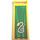 LEGO Yellow Flag 7 x 3 with Bar Handle with Silver Snake (Slytherin) and Golden Lion (Gryffindor) (30292)
