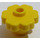 LEGO Jaune Fleur 2 x 2 avec goujon ouvert (4728 / 30657)
