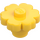 LEGO Yellow Flower 2 x 2 with Solid Stud (98262)