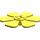 LEGO Yellow Flower/propeller Ø61,84 (30078)