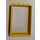 LEGO Žlutá Frame 1 x 4 x 5 with Transparent Glass