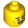 LEGO Yellow Fred Finley Minifigure Head (Recessed Solid Stud) (3626 / 36346)