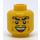 LEGO Yellow Gangster Head (Recessed Solid Stud) (3626 / 97095)