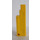 LEGO Yellow Garage Door Counterweight, Old Style without Hinge Pin