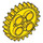 LEGO Yellow Gear with 24 Teeth (3648 / 24505)