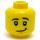 LEGO Yellow Giraffe Guy Minifigure Head (Recessed Solid Stud) (3626 / 49987)