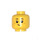 LEGO Gelb Girl&#039;s Kopf mit Freckles (Einbau-Vollbolzen) (3626)