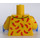 LEGO Yellow Gonzo Minifig Torso (973 / 76382)