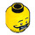 LEGO Yellow Gordon Zola Minifigure Head (Recessed Solid Stud) (3626 / 16118)