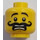 LEGO Gelb Gordon Zola Minifigure Kopf (Einbau-Vollbolzen) (3626 / 16118)