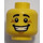 LEGO Jaune Graduate Tête (Clou de sécurité) (3626 / 97089)