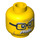 LEGO Yellow Grandpa Head (Safety Stud) (3626 / 13494)