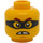 LEGO Yellow Hacksaw Hank with Minifigure Head (Recessed Solid Stud) (3626 / 68031)