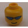 LEGO Yellow Head with Blue Sunglasses (Safety Stud) (3626)