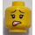 LEGO Geel Hoofd met Freckles (Veiligheidsnop) (94093 / 96824)