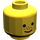 LEGO Gelb Kopf mit Grinsen und rot Nose Freckles (Sicherheitsbolzen) (3626)