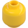 LEGO Giallo Testa con Lopsided Smile con Denti (Perno solido incassato) (3626 / 103816)