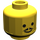 LEGO Gelb Kopf mit Pointed Moustache (Sicherheitsbolzen) (3626)