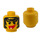 LEGO Yellow Head with Single Tooth (Safety Stud) (3626)