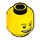 LEGO Yellow Head with Smile (Safety Stud) (3626 / 88947)