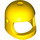 LEGO Yellow Helmet with Thick Chin Strap (50665)