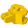 LEGO Jaune Charnière 1 x 2 Verrouillage avec boule d&#039;attelage Socket (30396 / 51482)