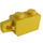 LEGO Geel Scharnier Steen 1 x 2 Vergrendelings met Single Finger (Verticaal) Aan Einde (30364 / 51478)