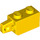 LEGO Giallo Cerniera Mattoncino 1 x 2 Bloccante con Single Finger (Verticale) su Estremità (30364 / 51478)