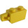 LEGO Yellow Hinge Brick 1 x 2 Locking with Single Finger (Vertical) On End (30364 / 51478)