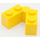 LEGO Yellow Hinge Brick 1 x 4 Assembly