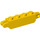 LEGO Yellow Hinge Brick 1 x 4 Locking Double (30387 / 54661)