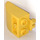LEGO Gelb Scharnier Eimer 2 x 3 Gebogen Unterseite, Hollow, mit 2 Finger und 2 Bolzen (4626)
