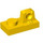 LEGO Geel Scharnier Plaat 1 x 2 Vergrendelings met Single Finger Aan Top (30383 / 53922)