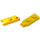 LEGO Gelb Scharnier Platte 1 x 2 mit 1 und 2 Finger, Complete Assembly