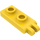 LEGO Jaune Charnière assiette 1 x 2 avec 2 Les doigts Tenons creux (4276)