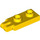 LEGO Geel Scharnier Plaat 1 x 2 met 2 Vingers Holle noppen (4276)