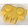 LEGO Yellow Hinge Plate 1 x 2 with 3 Stubs (2452)