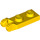 LEGO Geel Scharnier Plaat 1 x 2 met Vergrendelings Vingers zonder groef (44302 / 54657)