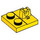 LEGO Jaune Charnière assiette 2 x 2 avec 1 Verrouillage Finger sur Haut (53968 / 92582)