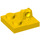 LEGO Geel Scharnier Plaat 2 x 2 met 1 Vergrendelings Finger Aan Top (53968 / 92582)