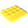 LEGO Yellow Hinge Plate 4 x 4 Vehicle Roof (4213)