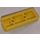 LEGO Yellow Hinge Tile 1 x 2 with 2 Stubs (4531)