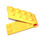 LEGO Gelb Hinged Platte 2 x 4 (3149)