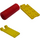 LEGO Yellow Hinged Plate 2 x 4 (3149)