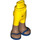 LEGO Yellow Hip with Pants with Blue Sandals (2277)