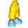 LEGO Giallo Fianco con Pantaloncini con Cargo Pockets con Bright Blu shoes (2268)